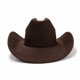 thumbnail image 2 of Sombrero Vaquero Cowboy Western Unisex Adulto - Festivales cafe Talla Única, 2 of 6