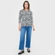 thumbnail image 4 of Polera Mujer Algodón Print Animal Gris Corona, 4 of 5