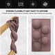 thumbnail image 2 of Molde de silicona semiesférica grande de 5 cavidades, paquete de 3 moldes para hornear chocolate, pasteles, gelatina y mousse., 2 of 8