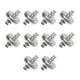 thumbnail image 3 of 10 Uds Clips De Cierre De Cortina Soportes De Cortina Para Pérgola Patio Interior Exterior 20mm Doble Magnético, 3 of 3