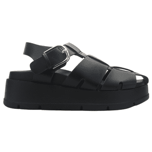 Sandalia De Mujer, Negra Casual Chalada Cumbia-32