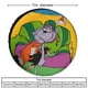 thumbnail image 2 of Funda para Neumático Desmarcar El Gran Show de Grape Ape 76cm, 2 of 6