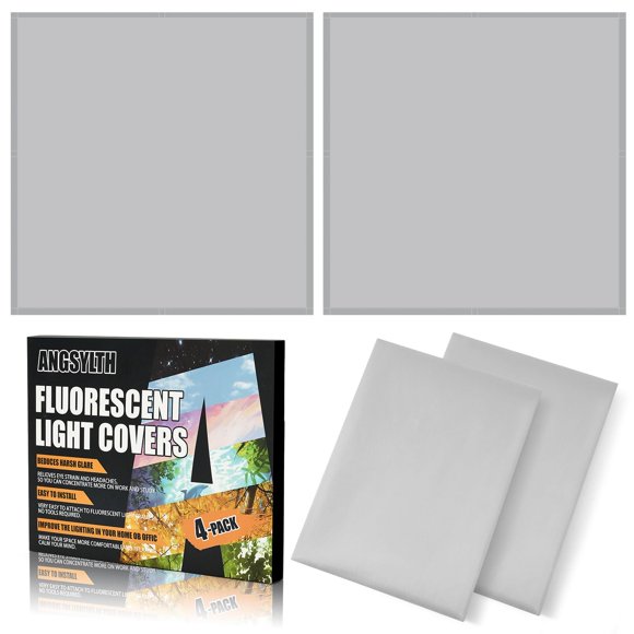 Cubierta para luz ANGSYLTH 61x61 cm Pack de 4 magnético