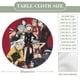 thumbnail image 2 of Soul Eater theme Fitted Round Tablecloths Elastic Edged Table Covers Waterproof Table Cloth For Kitchen Holiday Party Tables Decor 120cm, 2 of 6