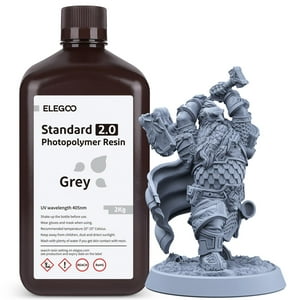 Impresora 3D De Resina Elegoo Upgrade Standard 2.0 2L Gris 405Nm