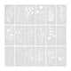 thumbnail image 4 of 18 Plantillas De Pintura De Flores Reutilizables Para Lienzo Pintado A Mano., 4 of 5