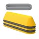 thumbnail image 1 of 5 Piezas Bloque De Equilibrio De Colores Antideslizante Para Juguete De Aprendizaje Preescolar Ni?os Ni?as Amarillo Negro, 1 of 5