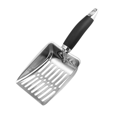 Ioensy - Pala Para Arena De Gatos, Herramienta De Limpieza, Pala De Metal Para Gatitos, Conejos Y Gatitos