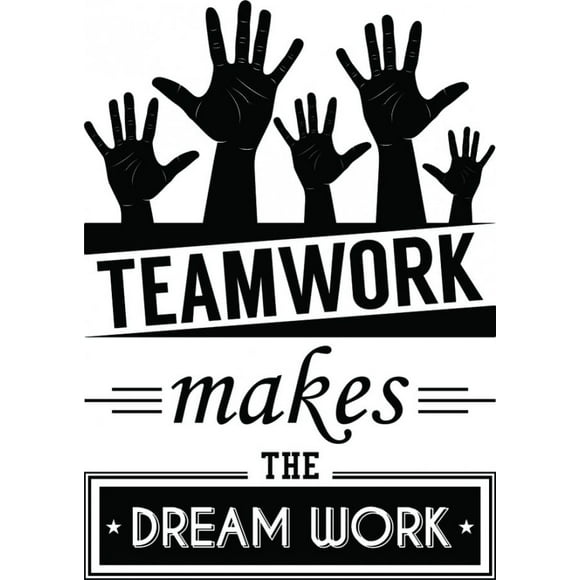 Decomural Teamwork Dreams Work Office WS-46131