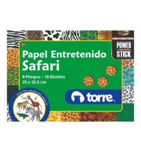 Torre - Bolson Papel Entretenido Animales