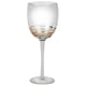 thumbnail image 1 of Set de Copas Decorativas Espiral Oro Vino Blanco 4 Piezas, 1 of 4