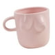 thumbnail image 3 of Taza De Agua De Cerámica Con Arte Corporal Femenino, Taza De Agua De 300ml Para Regalo De Inauguración De La Casa, Color Rosa, 3 of 3