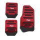 thumbnail image 2 of Juego De 3 Almohadillas Antideslizantes Para Pedales De Camión Y Coche, Color Rojo, 2 of 5