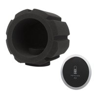 Magideal - Esponja Acústica Para Pantalla De Micrófono F2 Con Cubierta De Malla, Cubierta De Espuma, Pantalla Absorbente De Sonido Para Grabar Cubierta