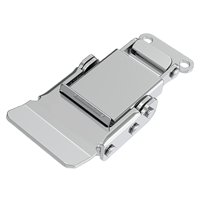 Magideal - Hebilla De Caja De Acero Inoxidable, Pestillo De Bloqueo De Caja De Palanca, Práctico Pestillo De Caja De Herramientas De Fácil Instalación, Pestillo Tipo E