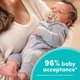 thumbnail image 4 of Chupetes NUK Perfect Match 0-6 meses, paquete de 4, 4 of 6