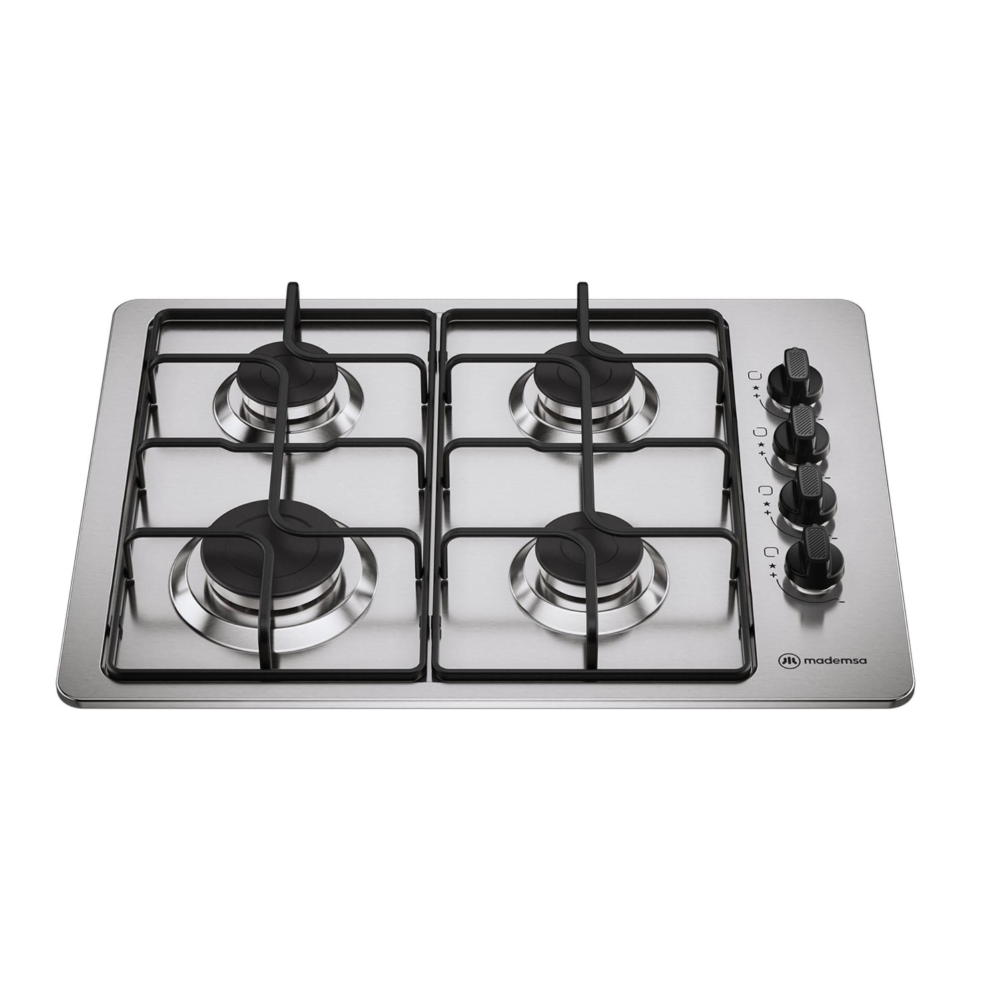 Encimera KM4GX Acero inoxidable Mademsa