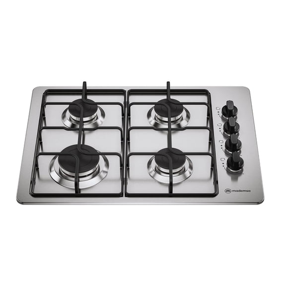 Encimera KM4GX Acero inoxidable Mademsa