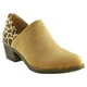 thumbnail image 2 of Botin bajo animal print Camel Danicolle, 2 of 5