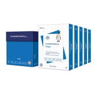 Impresora Paper Hammermill, Copia De 20 Libras, 8,5 X 11, 92 Pulgadas, Brillante, 5 Resmas