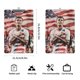 thumbnail image 2 of Christian Pulisic Portapapeles de acrílico A4, tamaño carta estándar, carpeta con clip 12.5" x 8.5" para estudiantes, profesores y oficina, 2 of 6