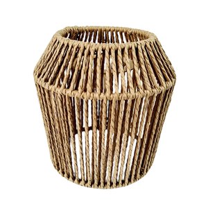 Ioensy - Pantalla De Lámpara Tejida, Pantalla Retro Para Colgar, Lámpara De Noche, Apliques De Pared