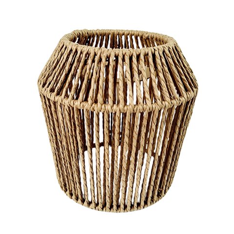 Ioensy - Pantalla De Lámpara Tejida, Pantalla Retro Para Colgar, Lámpara De Noche, Apliques De Pared