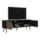 thumbnail image 4 of Rack Tv 65" 2 Puertas Fm-022N Negro Y Café Claro, 4 of 5