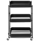 thumbnail image 3 of Mueble Organizador Plegable DecoTeam 3 Estantes con Ruedas, 3 of 8