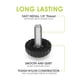 thumbnail image 2 of Niveladores Para Muebles Gorilla Outdoor De Nylon De 22 Mm Paquete De 8, 2 of 8