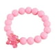 thumbnail image 4 of Pulsera De Cuentas Redondas De Dibujos Animados Para Niñas Juegos De Imaginación Princesa Rosa, 4 of 5