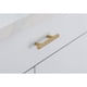 thumbnail image 2 of Juego de tiradores de bar Elegant Decor Quinn Brass, paquete de 10 unidades, 5 cm, 2 of 6