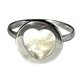 thumbnail image 1 of Anillo plata 925 y Nácar blanco; talla 7 1/2 USA - talla 16 española, 1 of 3