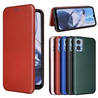 Funda Flip Para Foxdock Moto E22 4G/Moto E22I 4G - Funda Magnética De Negocios, Funda Protectora Delgada