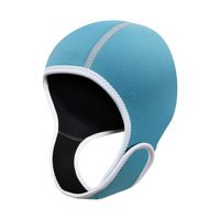 Magideal - Capucha De Neopreno De 2 Mm Para Traje De Buceo, Elástica Con Correa Para La Barbilla, Gorro De Natación Con Capucha Térmica, Para Mujeres, Hombres, K Azul