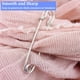 thumbnail image 4 of Imperdibles resistentes para mantas (30 unidades), para mantas, manualidades, faldas y kilts (plateados), 4 of 5