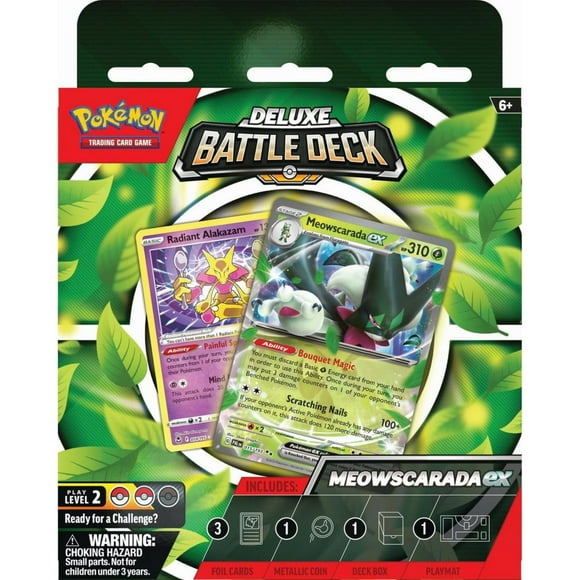Pokémon Deluxe Meowscarada Battle Deck