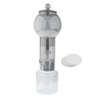 Magideal - Cafetera Manual Para Preparar Café En Frío, Accesorio De Cocina, Tetera Para Café Expreso, Cafetera Con Filtro, Para El Hogar, La Oficina, Viajes, Reg Gris