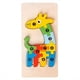 thumbnail image 1 of Wooden Early Education Cognition Children's Educational Toys Building Blocks Wooden Animal Traffic Shape Matching 3d Three-dimensional Puzzle, 1 of 5