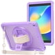 thumbnail image 1 of Funda ProCase Rugged para iPad 9ª, 8ª y 7ª generación de 10,2 pulgadas, color morado, 1 of 8