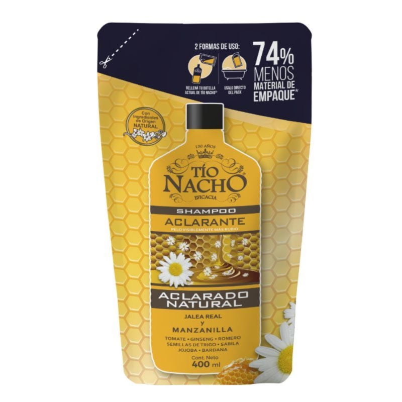 Tio Nacho - Dp Shampoo Aclarante 400Ml.