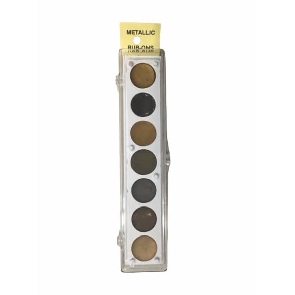 Kit de Paleta de Pintura Hubshop #2 – 7 colores metálicos