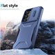 thumbnail image 4 of Funda Resistente para Samsung Galaxy S24 con Tapa Deslizante y Protección Militar Azul, 4 of 6