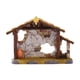 thumbnail image 5 of Decoración navideña para belén, pesebre, casa, caseta de jardín, accesorio ligero con detalles vibrantes, regalo para coleccionistas, 8,5 cm de alto, 5 of 5