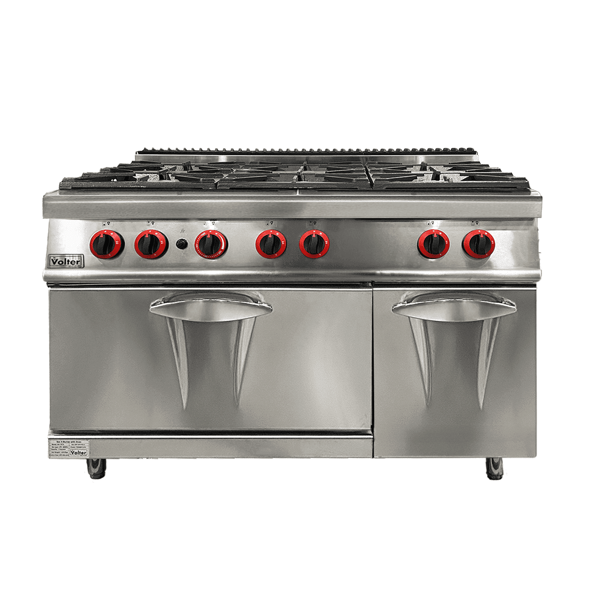 Cocina 6 Platos Gas Con Horno Linea 700 Volter