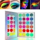 thumbnail image 1 of Paleta de sombras de ojos de 24 colores arcoíris: maquillaje profesional, paletas de sombras de ojos con brillo metálico mate, colores vibrantes y brillantes, set de cosméticos., 1 of 8