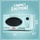 thumbnail image 5 of Horno microondas Nostalgia Retro 0.9 pies cúbicos 800 W con 12 ajustes, 5 of 6