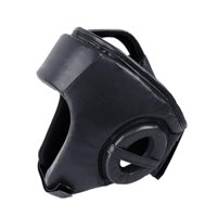 Ioensy - Casco De Boxeo Con Protección Facial Completa Para Kickboxing, Taekwondo Y Sparring, Color Negro