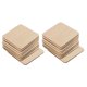 thumbnail image 5 of 20pcs / Set Recortes De Madera Inacabada Piezas De Madera Cuadradas En Blanco Para Artesanías, 5 of 6