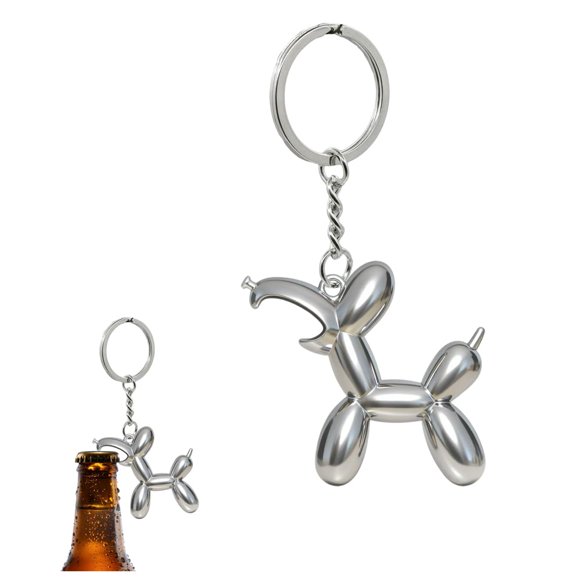 Llavero abrebotellas JEWSUN con perro de globo